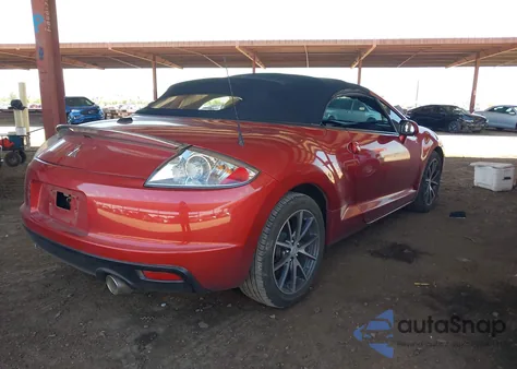 2011 Mitsubishi Eclipse Spyder Gs Sport from USA, damaged, VIN 4A37L5EF4BE002742